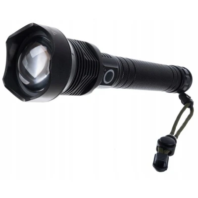Afbeelding van LED P70 zaklamp 4500 Lumen Zoom Oplaadbaar