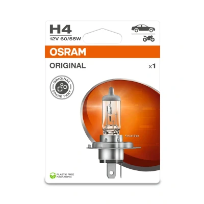 Afbeelding van OSRAM 4062172395601 Halogeenlamp Standard H4 60/55 W 12 V