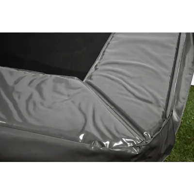 Afbeelding van Avyna Trampoline Beschermrand HD Plus Inground 340 x 240 cm (234) Grijs