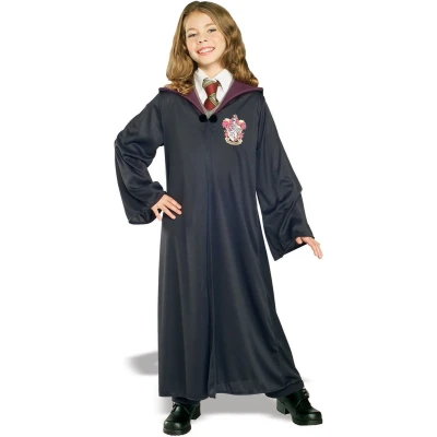 Afbeelding van Rubie&#039;s Mantel Harry Potter Gryffindor Junior Zwart Mt 5 6 Jaar