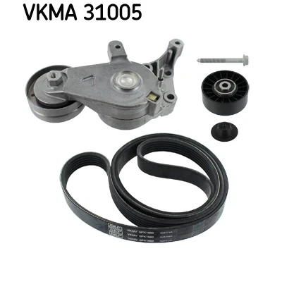 Afbeelding van Skf Poly V riemen kit VKMA 31005