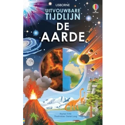 Afbeelding van Uitgeverij usborne de aarde uitvouwbare tijdlijn