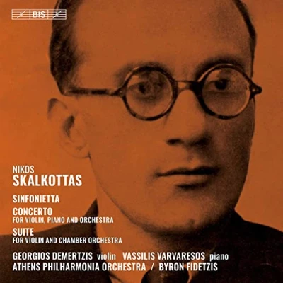 Afbeelding van Athens Philharmonia Orchestra, Byron Fidetzis Skalkottas: Sinfonietta, Concerto And Suite (Super Audio CD)