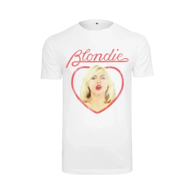 Afbeelding van Merchcode Blondie Heart of Glass Heren T shirt 3XL Wit