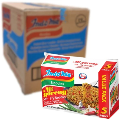 Afbeelding van INDOMIE Instant Noedels Mi Goreng 5 Pack 8 X 80 GR Multipack