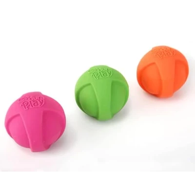 Afbeelding van Hartz DuraPlay Bal piepend latex hondenspeelgoed, medium 3 stuks