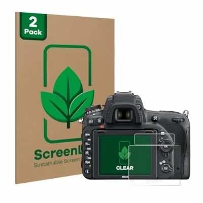 Afbeelding van ScreenLeaf Screenprotector voor Nikon D750 Duurzame schermbescherming Folie Beschermfolie transparant (2 Stuks)