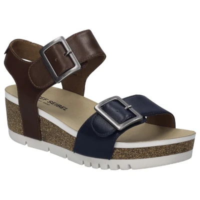 Afbeelding van Josef Seibel Sandalen Quinn 02 , plateausandaal, sleehaksandaal, klittenbandschoen met gespen