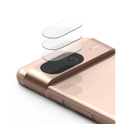 Afbeelding van Ringke Camera Glass Compatibel met de Pixel 8, Gehard Glas Cameralensbeschermer (2st)