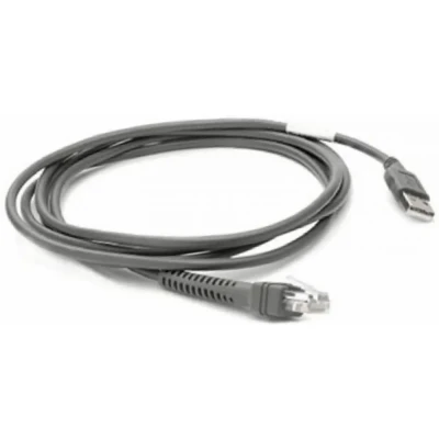 Afbeelding van Zebra Cable for DS2208 USB kabel voor scanner Zwart