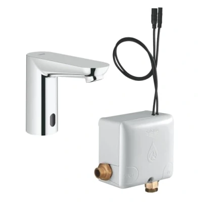 Afbeelding van Grohe Euroeco wastafelkraan infrarood chroom 36384000