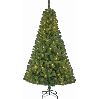 Afbeelding van Kunstkerstboom Black Box Charlton 1.55 meter (100 LEDs, 340 tips, PVC)