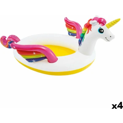 Afbeelding van Opblaasbaar Kinderzwembad Intex Eenhoorn 151 L 27,2 x 10,4 19,3 cm (4 Stuks)