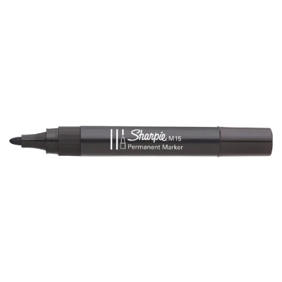 Afbeelding van Viltstift Sharpie M15 rond zwart 1.8mm