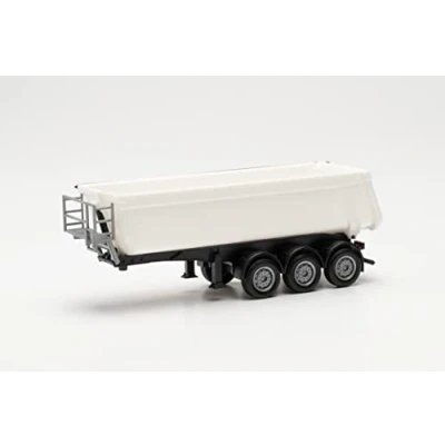 Afbeelding van Herpa Schmitz Cargobull Tuimeloplegger voor vrachtwagens met stalen bak, getrouw in schaal 1:87, modelauto, modelbouwaccessoires, decoratie, accessoires miniatuurmodellen van kunststof