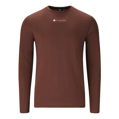 Afbeelding van Virtus Longsleeve, Heren, Maat: Medium, Puce