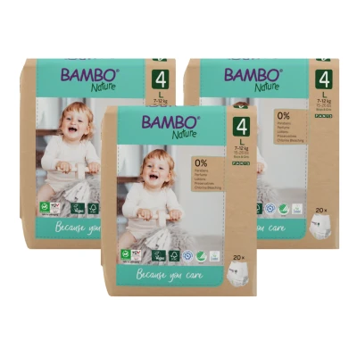 Afbeelding van Bambo Nature Paper Bag Trainingsbroekje MAXI 7 tot 14 KG