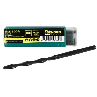 Afbeelding van Benson HSS Metaal Boor 3.0 mm 10 stuks
