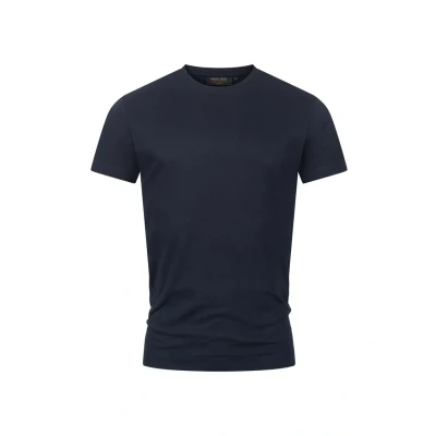 Afbeelding van Indicode Jeans Sander Tshirt basic, Heren, Maat: Small, Sky captain
