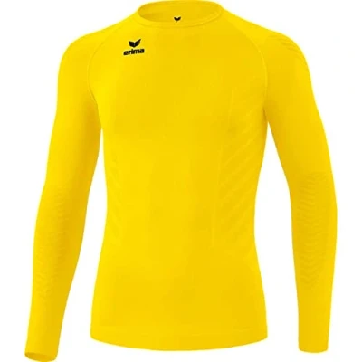 Afbeelding van Erima uniseks volwassene Athletic longsleeve functioneel ondergoed (2252108), geel, XXL