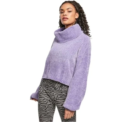 Afbeelding van Urban Classics Trui, Dames, Maat: 4XL, Lavender