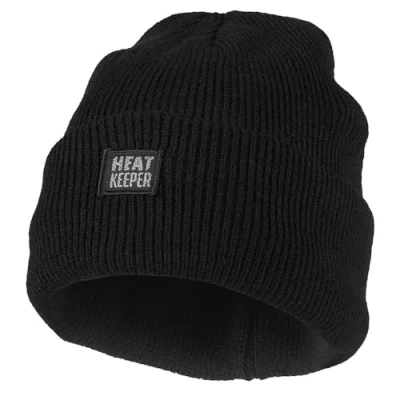 Afbeelding van Heatkeeper Thermo muts heren One Size Zwart 4 Stuks Warme mutsen