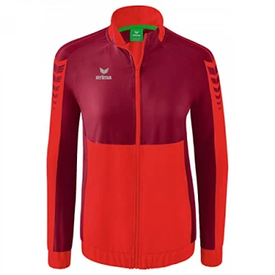 Afbeelding van Erima Fussball TEAM SIX Wings PRÄSENTATIONS Trainingsvest, Dames, Maat: 36, Rotrot