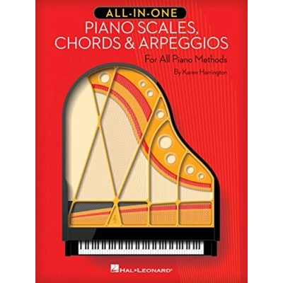 Afbeelding van All In One Piano Scales, Chords &amp; Arpeggios: For Methods