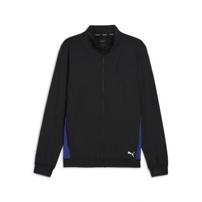 Afbeelding van Puma FULL ZIP Jacket Sweater met rits blacklapis lazuli, Heren, Maat: Large, black lapis lazuli