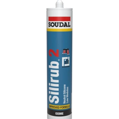 Afbeelding van Soudal Silirub 2 Siliconenkit Beige 300 ml 103978