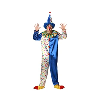 Afbeelding van Kostuums voor Volwassenen Clown Blauw Maat XL