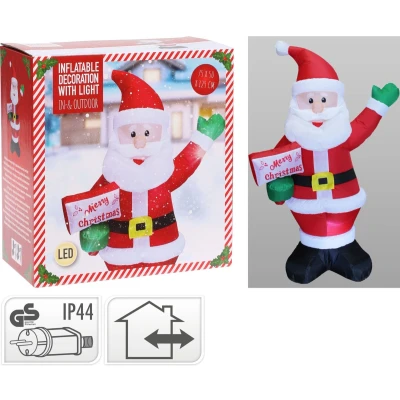 Afbeelding van Opblaasbare kerstman PerfectLED 125 centimeter