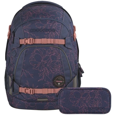 Afbeelding van Coocazoo rugzakset MATE Sweet Rose 2 delig, incl. etui