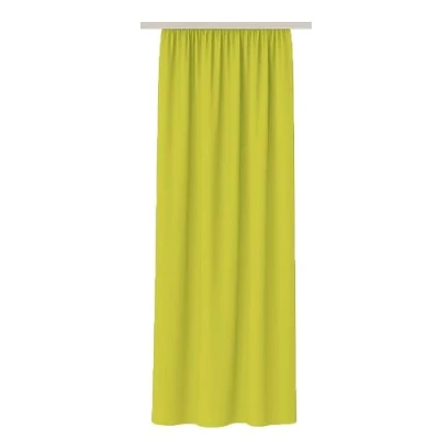 Afbeelding van Bestlivings Ondoorzichtig (groen) gordijn met plooiband in 140x245 cm (B x L), Dekosjaal als zichtbescherming