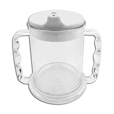 Afbeelding van Drinkbeker Transp 2 Handvat. Stand.285ml Homecraft