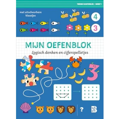 Afbeelding van Mijn oefenblok: Logisch denken en cijferspelletjes (Paperback)