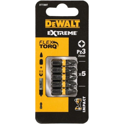 Afbeelding van DeWalt Accessoires IMPACT Torsion 25mm Pz3 DT7388T QZ