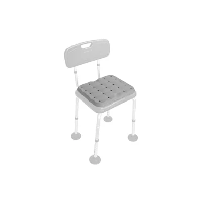 Afbeelding van KMINA Douchestoel Kussen Waterdicht (39x32x3 cm, Krukje Niet Inbegrepen), voor Douchezitje, Zitkussen Douchestoel, Kniekussen Tuinieren, 100% Schuim Made in Europe