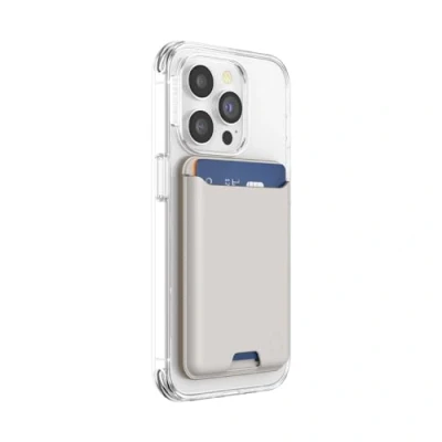 Afbeelding van PopSockets: PopWallet voor MagSafe Adapterring Inbegrepen Officiële Verwisselbare Portemonnee Smartphones en Hoesjes SoftGoods Horchata