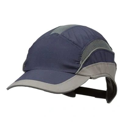 Afbeelding van 3M Eerste basis 3 Bump Cap 2031214, Elite, Navy/Grijs, Standard Peak