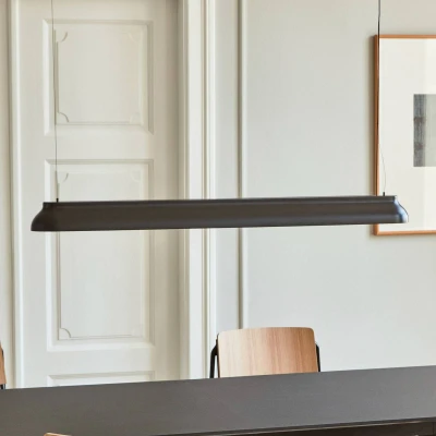 Afbeelding van HAY PC Lineair LED hanglamp, zwart