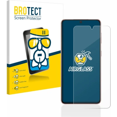 Afbeelding van BROTECT Screenprotector voor Samsung Galaxy S21 5G Folie Beschermfolie Beschermglas transparant