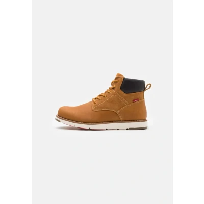 Afbeelding van Levi&#039;s JAX PLUS Veterboots, Heren, Maat: 41, Medium yellow Leer