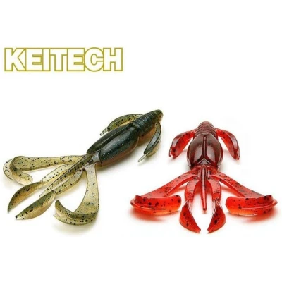 Afbeelding van Keitech Crazy Flapper 2’’ (8 pcs) Kleur : Black