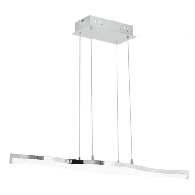 Afbeelding van EGLO Lasana 2 Hanglamp Lichts Chroom Wit