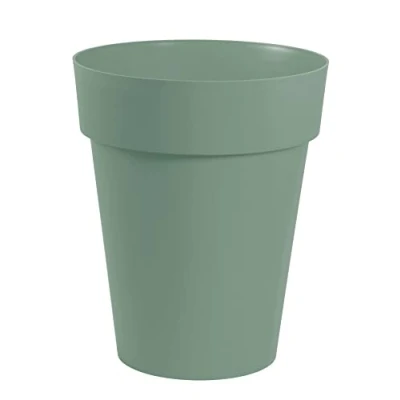 Afbeelding van EDA Plantenpot/bloempot kunststof groen D44 x H53 cm 50L