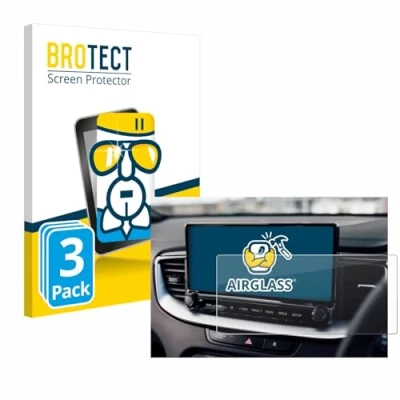 Afbeelding van BROTECT Screenprotector voor Kia XCeed 2024 Folie Beschermfolie Beschermglas transparant (3 Stuks)