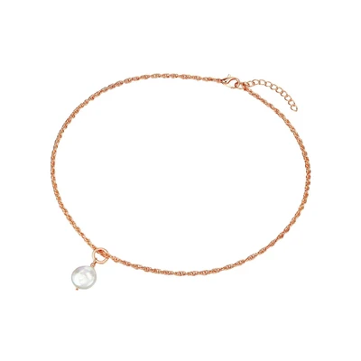 Afbeelding van LULU &amp; JANE SÜSSWASSER Ketting, Dames, Maat: One Size, Roségold