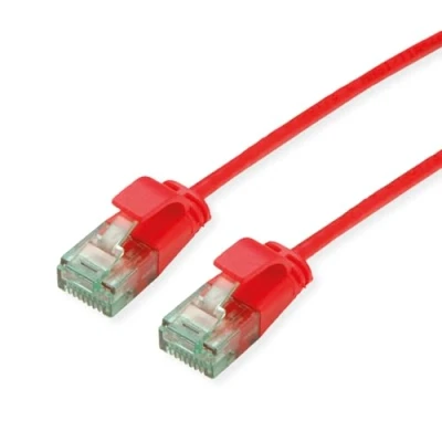 Afbeelding van Roline UTP DataCentre patchkabel Cat.6A (klasse EA), slank (UTP, CAT6a, 1 m), Netwerkkabel