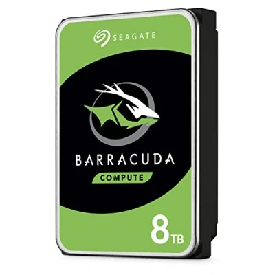 Afbeelding van Seagate BarraCuda Pro interne harde schijf 8 TB, 3,5 inch, 7200 omw/min, 256 MB cache, SATA 6 Gb/s, zilver, bulk, modelnr.: ST8000DM004